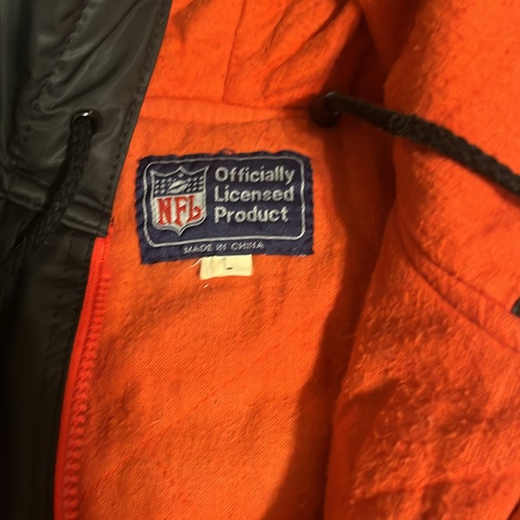 NFL large Falcons raincoat with warm fleece like material on the inside. - Picture 3 of 8